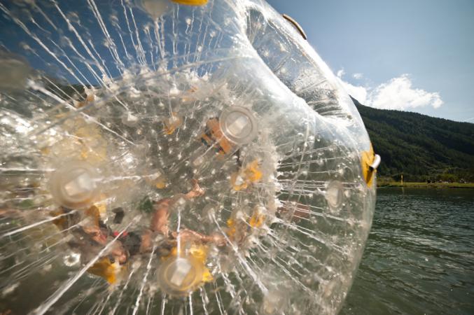 Zorb Bulle aquatique et terrestre en TPU