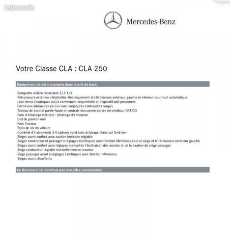 Mercedes CLA 250 Sensation 4MATIC 7G-DCT