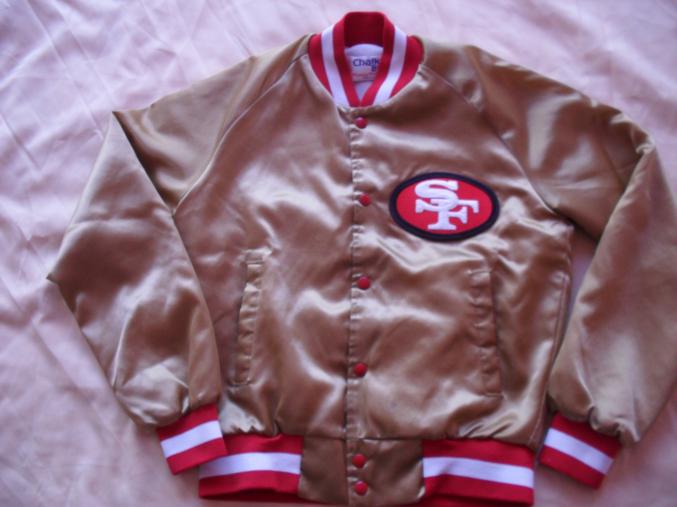 Blouson STARTER CHALK LINE 49ERS doré taille S 