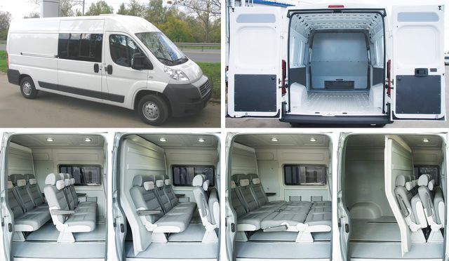 Minibus combi Fiat Ducato 9 places année 2007 