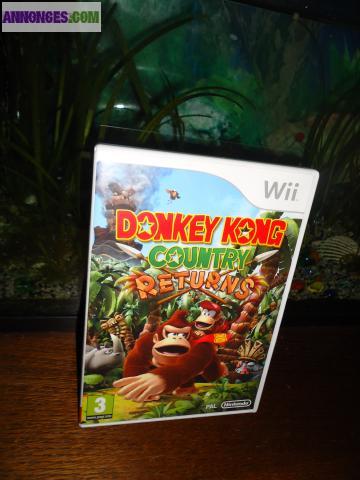 Jeu wii donkey kong