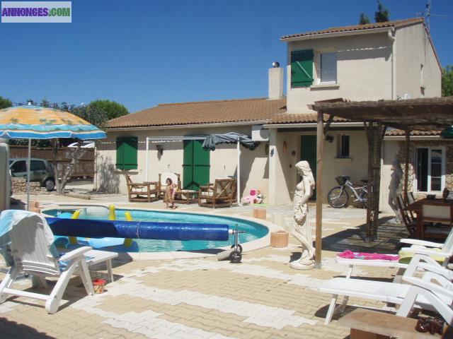 Villa avec piscine - 130m2