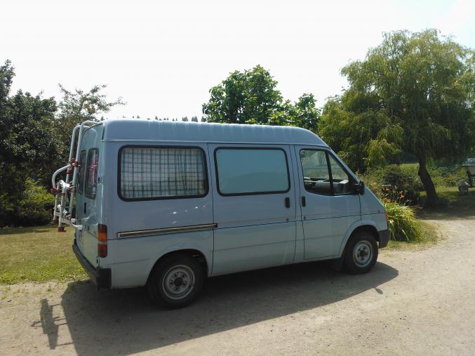 Ford transit vitré