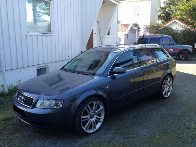 Audi A4 1,8T skinn, cruise