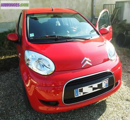 CITROEN C1 Confort - rouge - DEC 2010 / GARANTIE+2ANS