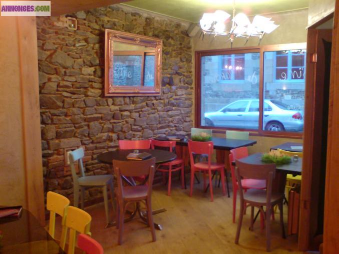 A VENDRE FOND DE COMMERCE RESTAURANT FOUGERES 35