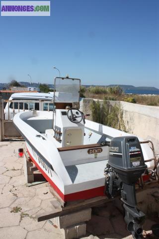 BATEAU OPEN 4,51 M + MOTEUR