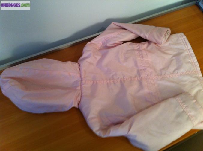 Parka rose enfant, 5 ans