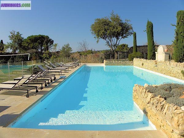 Vente appartement avec piscine en Luberon Provence