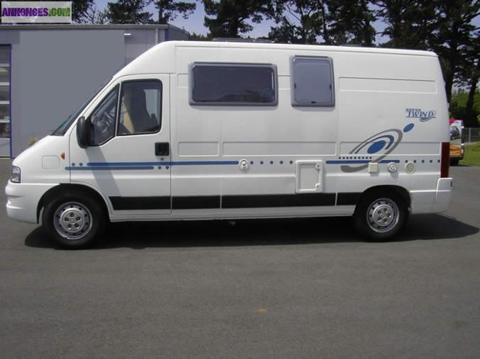 Je vends mon camping FIAT DUCATO