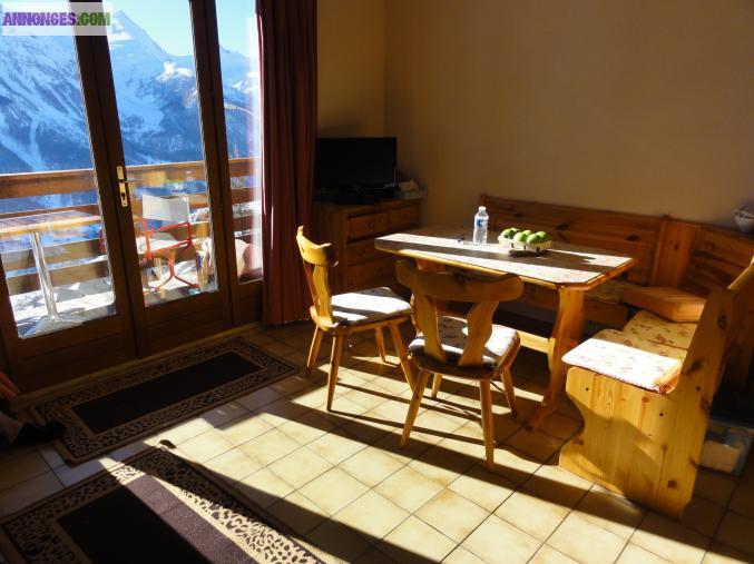 Dans un chalet, appartement pour 5 personnes