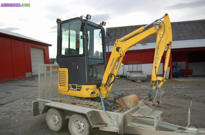 Marque Komatsu Modèle PC 16 R HS