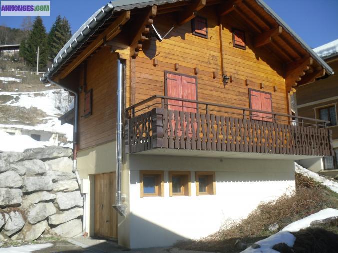 Loue chalet 10 personnes Chatel centre été et hiver