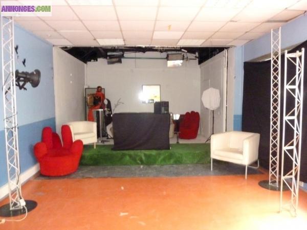 LOCATION DE PLATEAU TV