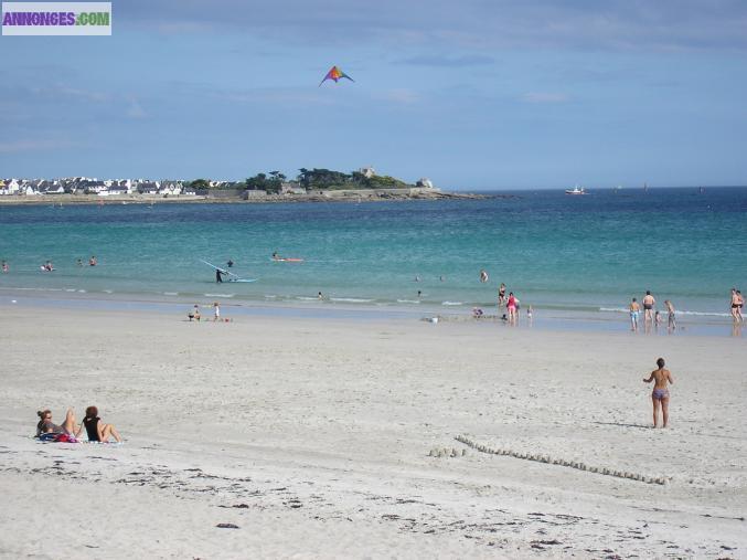 LA PLAGE A PIED 100m GUILVINEC ~ BRETAGNE