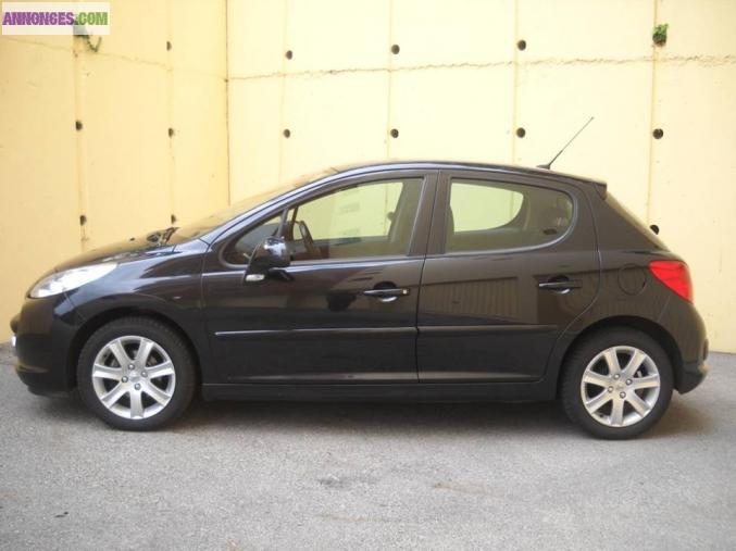 PEUGEOT 207 Premium Pack 1.6 HDI 90cv Noire