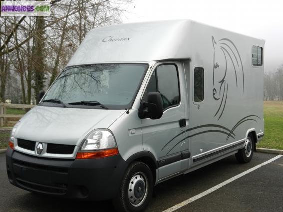 Renault master longue cabine capacité 2 chevaux