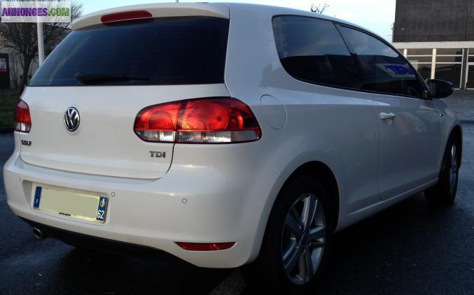 GOLF 6 MATCH 2012 TDI105 GARANTIE 2014 + OPTIONS