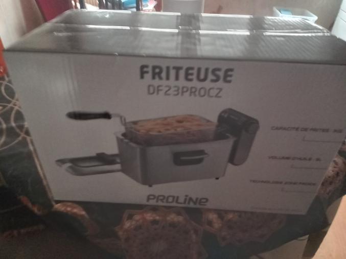 Friteuse Proline DF23PROCZ 2000 W Argent 