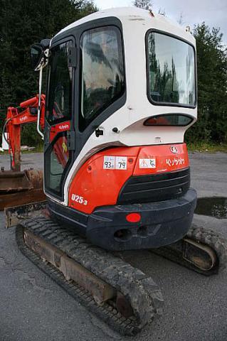 Mini pelle Kubota U25-3