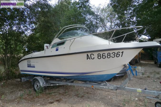 Bateau cabine clearliner 525