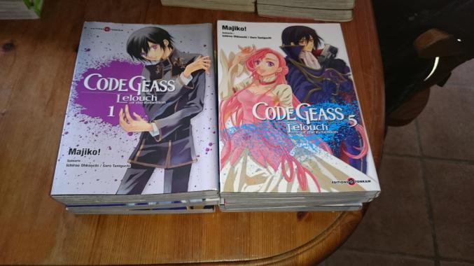 Manga CODE GEASS Lelouch T1 au T8