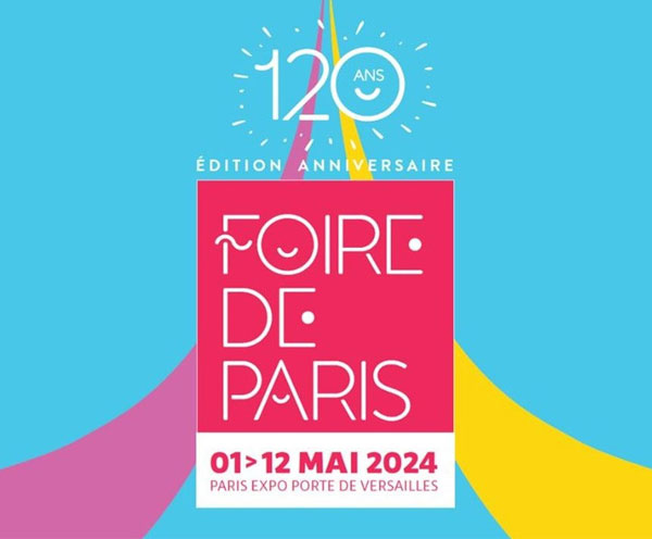 Tickets Foire de Paris 1-12/5 Paris Expo Porte de Versailles