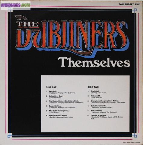 DISQUE VINYLE 33T THE DUBLINERS