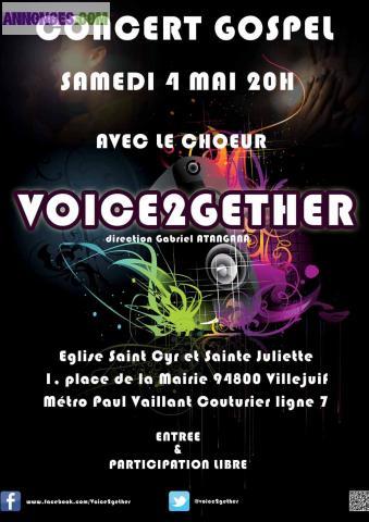 CONCERT GOSPEL CHORALE VOICE2GETHER