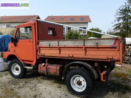 Bremach GR35V 4x4 tribenne + Boite courte + bloquages AV AR