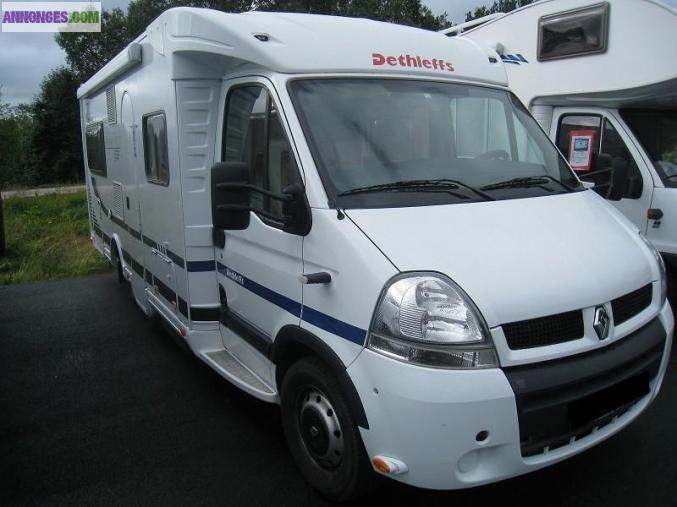 A voir belle camping car Dethleffs RT6844