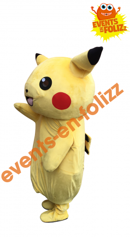 Location mascotte Pikachu Events en FoliZz