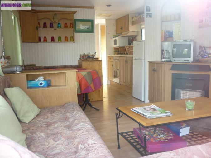 Loue a pont aven mobil home 4/6 places