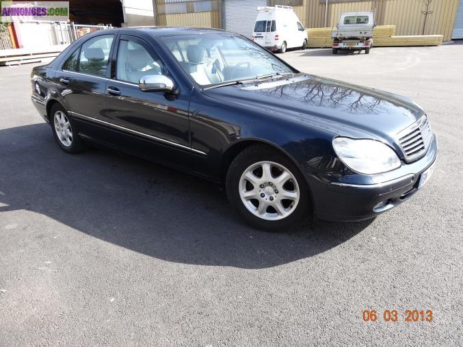 LUXUEUSE MERCEDES CLASSE S320 CDI TOUTES OPTIONS