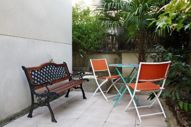 Asnières-sur-Seine - Terrasse-jardin Studio Paris