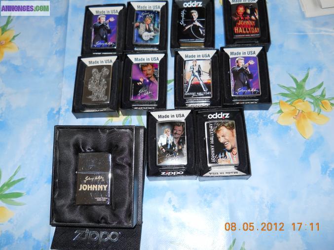 Briquet johnny hallyday