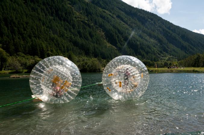 Zorb Bulle aquatique et terrestre en TPU