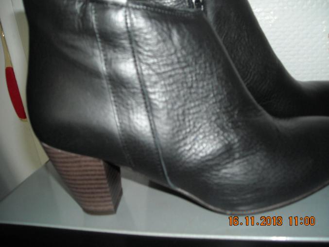 Bottines "La REDOUTE"cuir pointure 37