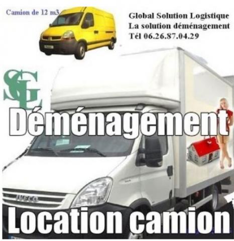 Taxi camion Paris