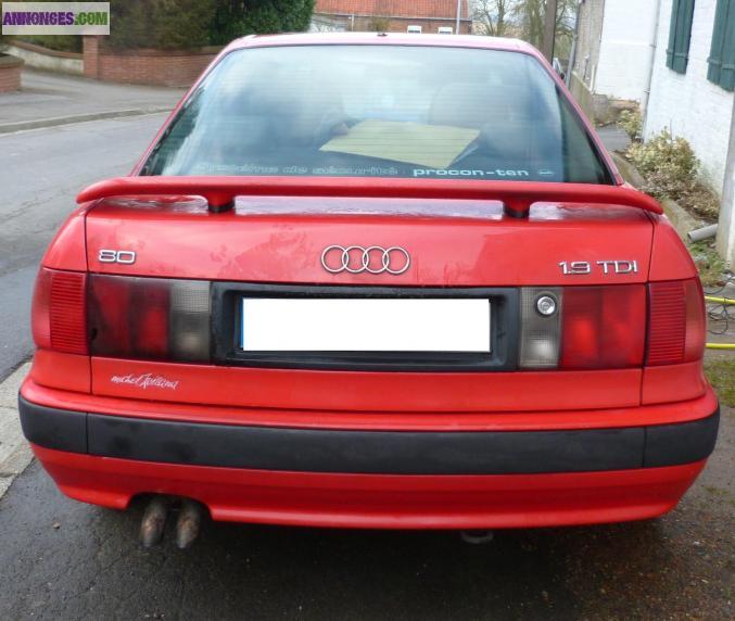 AUDI 80 1.9 TDI ANNEE 1992