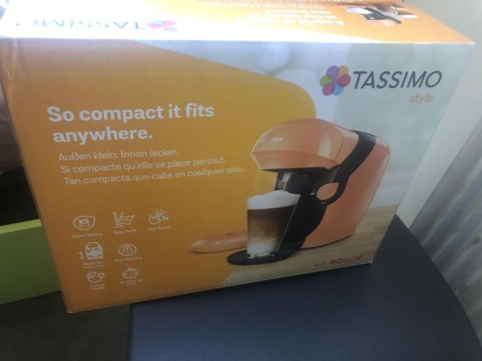 Machine a café multi-boissons automatique BOSCH TASSIMO TAS11 Pêche Expresso