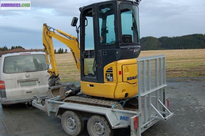 Marque Komatsu Modèle PC 16 R HS