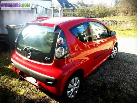 CITROEN C1 Confort - rouge - DEC 2010 / GARANTIE+2ANS