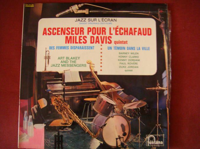 Dissque vinyl 33 tours "Ascenseur pour l' échafaud" de M.DAVIS