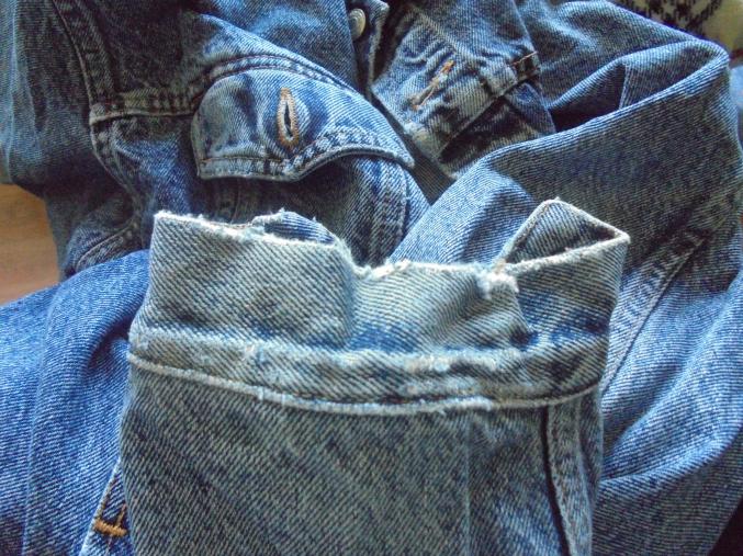 Veste délaver en jean homme