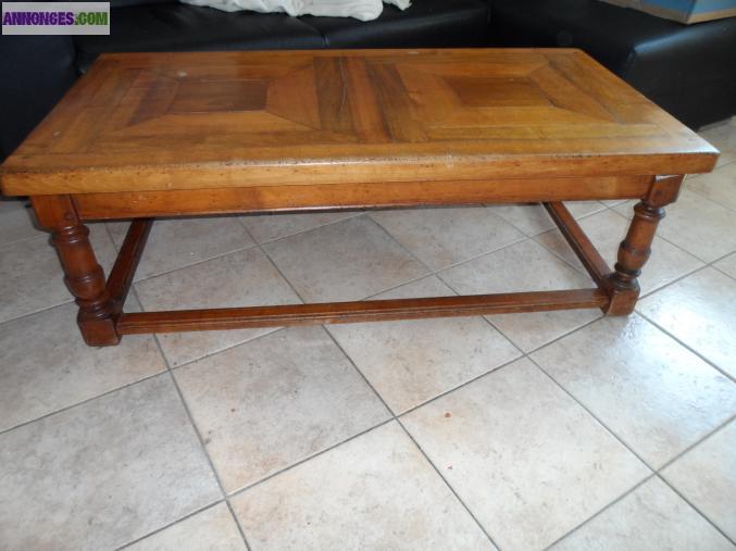 Table basse en bois à refaire