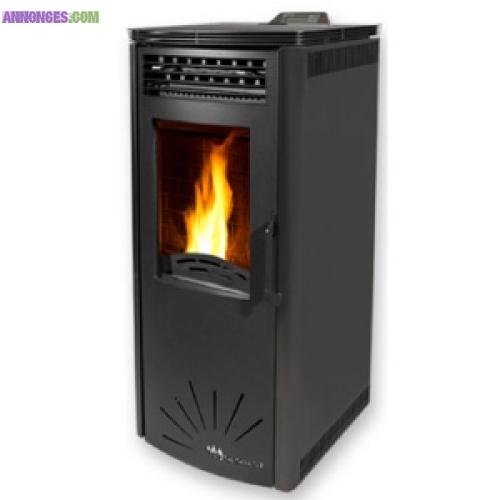 POÊLES À AIR - GRANULÉS DE BOIS - GRAZIOSA LUX 2,6-7KW - NORDICA