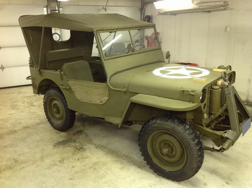 Jeep willys 1948 bonne etat carte grise