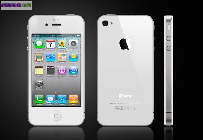 IPhone 4S Blanc ,Débloqué 16 go