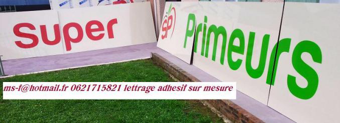 Lettrage-adhesif-msf  decoupe texte adhesif logo